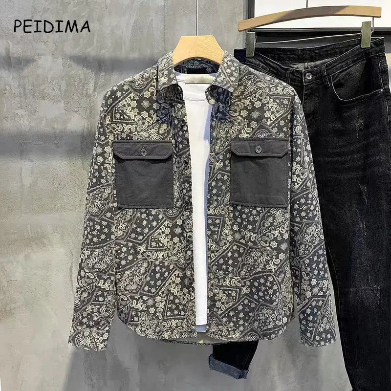 2021 Spring New Men 's Retro Cool Thin Jacket Casual Long-Sleeved Jacket Men 's Coat
2021 Spring New Men 's Retro Cool Thin Jacket Casual Long-Sleeved Jacket Men 's Coat