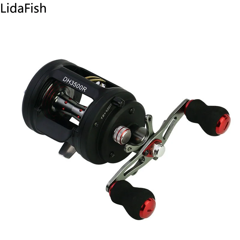 Fishing Reel Trolling Fishing Reels 6.3:1Gear Ratio Left Right Hand Full Metal Drum Fishing Reel Pesca
Fishing Reel Trolling Fishing Reels 6.3:1Gear Ratio Left Right Hand Full Metal Drum Fishing Reel Pesca