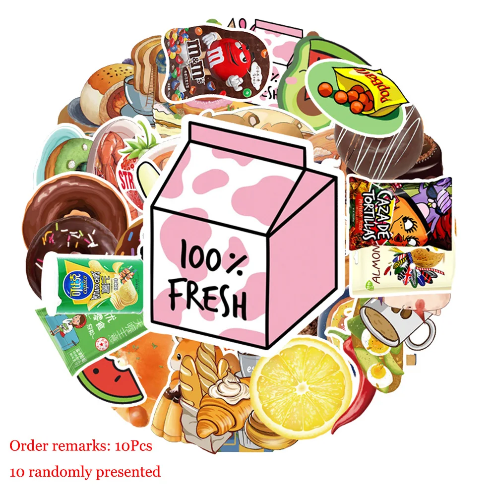 10/30/50 Pcs Cartoon Mixed Cute Food Milk Waterproof Stickers Fridge Phone Laptop Luggage Wall Notebook Graffiti Toys Gifts
10/30/50 Pcs Cartoon Mixed Cute Food Milk Waterproof Stickers Fridge Phone Laptop Luggage Wall Notebook Graffiti Toys Gifts
