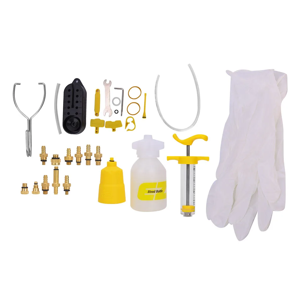 Hydraulic Bicycle Disc Brake Bleed Kit Repair Tool Set Accessory for Mountain Bike
Hydraulic Bicycle Disc Brake Bleed Kit Repair Tool Set Accessory for Mountain Bike