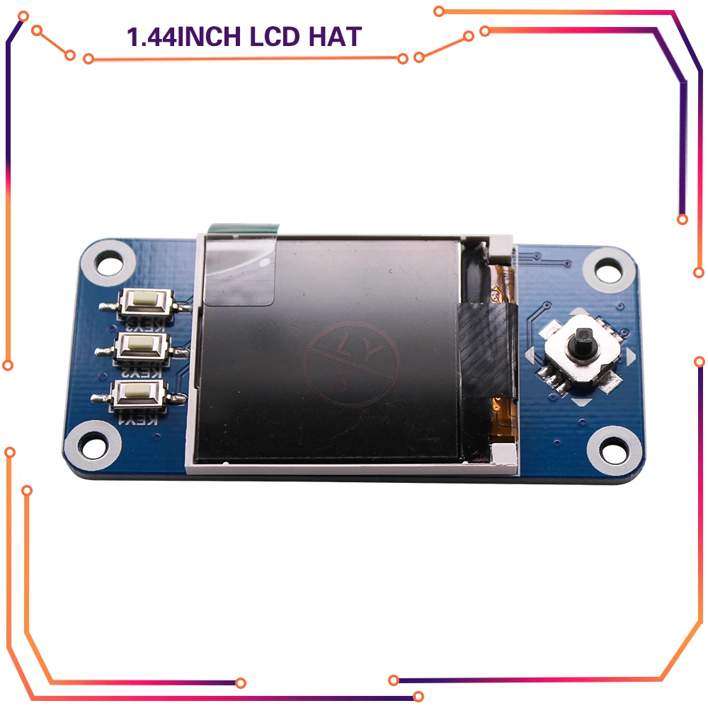 1.44 inch LCD Display Hat for Raspberry Pi 4B/3B+/3B/Zero 128x128 Pixels SPI Interface 3.3V LED Backlight Screen
1.44 inch LCD Display Hat for Raspberry Pi 4B/3B+/3B/Zero 128x128 Pixels SPI Interface 3.3V LED Backlight Screen