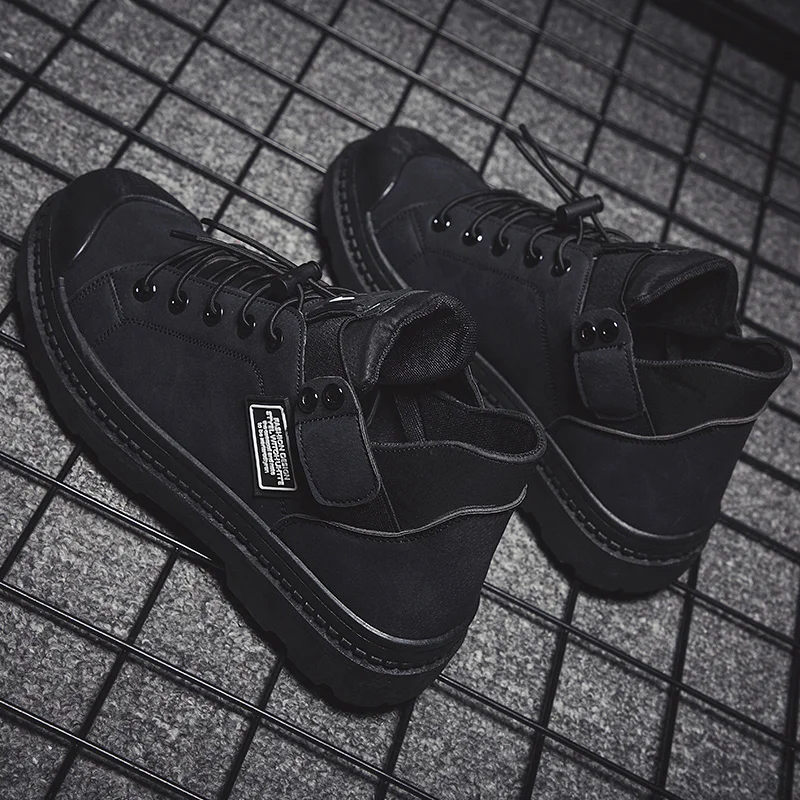 2019 Autumn Winter New Men Boots Fashion Mens Leisure Boots British Style Boots Outdoor Working Snow Boots Men Shoes Size 39-44
2019 Autumn Winter New Men Boots Fashion Mens Leisure Boots British Style Boots Outdoor Working Snow Boots Men Shoes Size 39-44