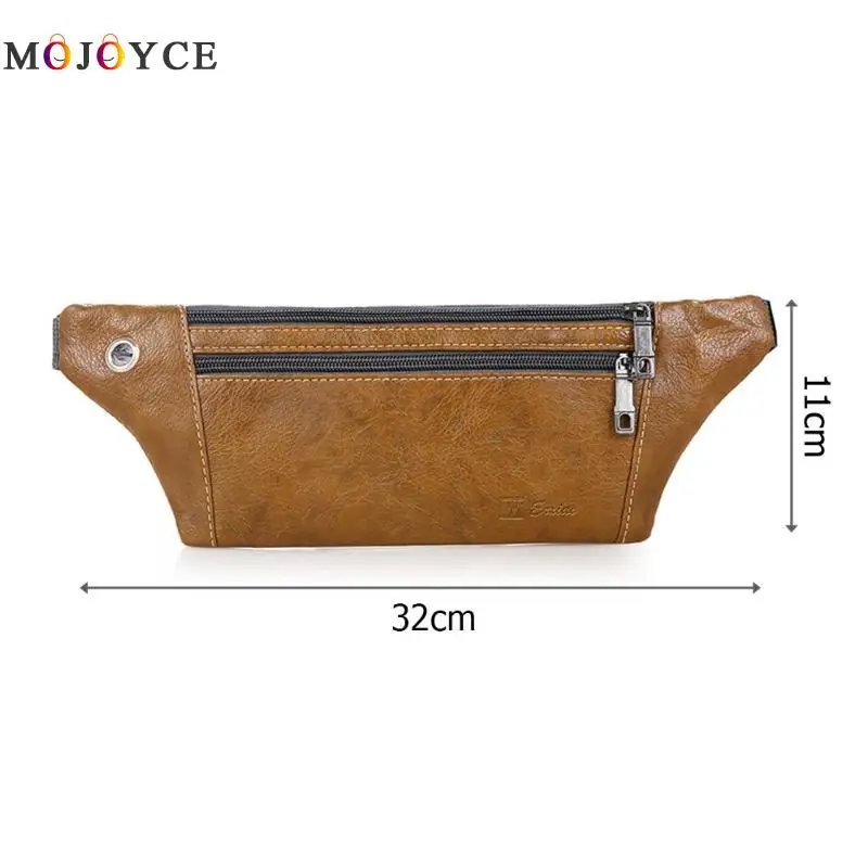 Fashion Men Waist Bag Retro PU Leather Money Phone Pouch Fanny Pack Outdoor Zipper Crossbody Chest Bags
Fashion Men Waist Bag Retro PU Leather Money Phone Pouch Fanny Pack Outdoor Zipper Crossbody Chest Bags