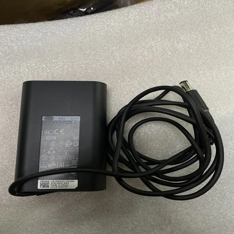 New Adapter 19.5V 3.34A 65W Power Charger 7.4x5.0mm Cable For Latitude 3340 7480 7490 Laptop
New Adapter 19.5V 3.34A 65W Power Charger 7.4x5.0mm Cable For Latitude 3340 7480 7490 Laptop