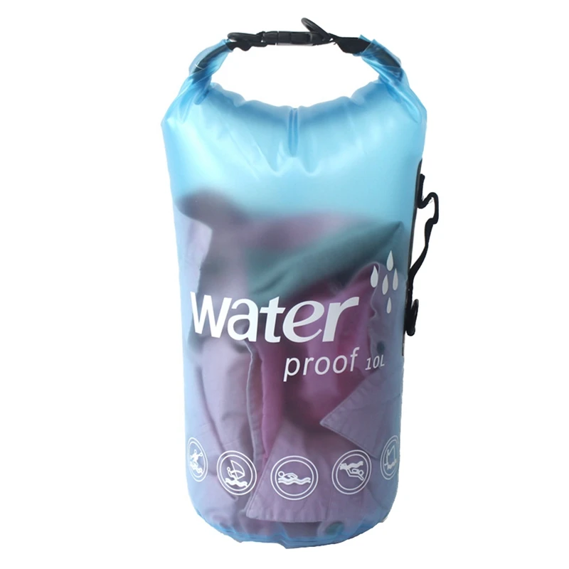 PVC Translucent Ultra-Thin Waterproof Backpack Portable Outdoor Sport Rafting Bag River Tracing Swiming Bucket Dry Bag
PVC Translucent Ultra-Thin Waterproof Backpack Portable Outdoor Sport Rafting Bag River Tracing Swiming Bucket Dry Bag