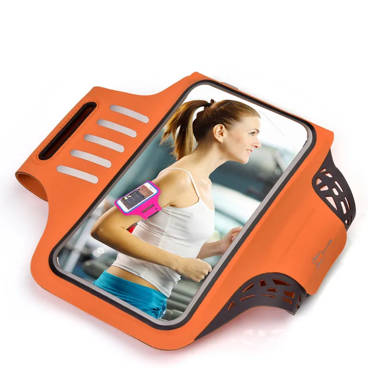 Outdoor Sports Mobile Phone Arm With Running Bag Touch Screen Fingerprint Unlock Band For Iphone7plus Hot Sale | Спорт и развлечения