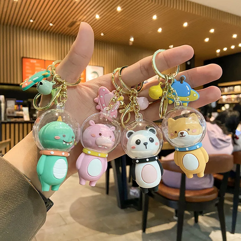 New Creative Astronaut Key Chain Female Cartoon Silicone Pendant Lovers Accessory Lovely Bag Jewelry Gift
New Creative Astronaut Key Chain Female Cartoon Silicone Pendant Lovers Accessory Lovely Bag Jewelry Gift