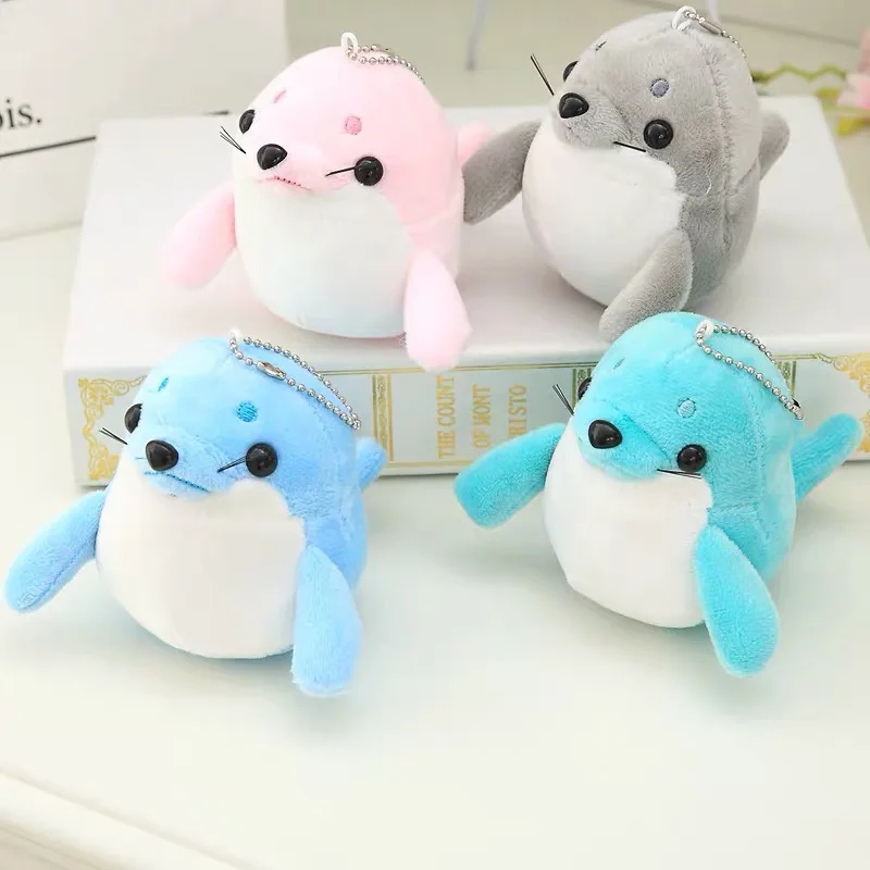 Cute Ocean Animal Seal Plush Keychain Toys Mini Kawaii Cartoon Animal Seal Plush Toys Keychain Pendant Marine Museum Memorial
Cute Ocean Animal Seal Plush Keychain Toys Mini Kawaii Cartoon Animal Seal Plush Toys Keychain Pendant Marine Museum Memorial