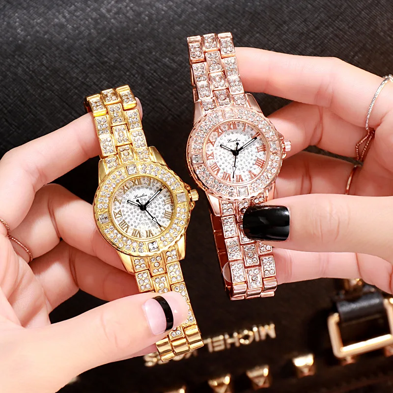 Luxury Brand Rose Gold Watches For Women Quartz Gypsophila Wristwatches Fashion Ladies Bracelet Clock Watch Relogio Feminino
Luxury Brand Rose Gold Watches For Women Quartz Gypsophila Wristwatches Fashion Ladies Bracelet Clock Watch Relogio Feminino