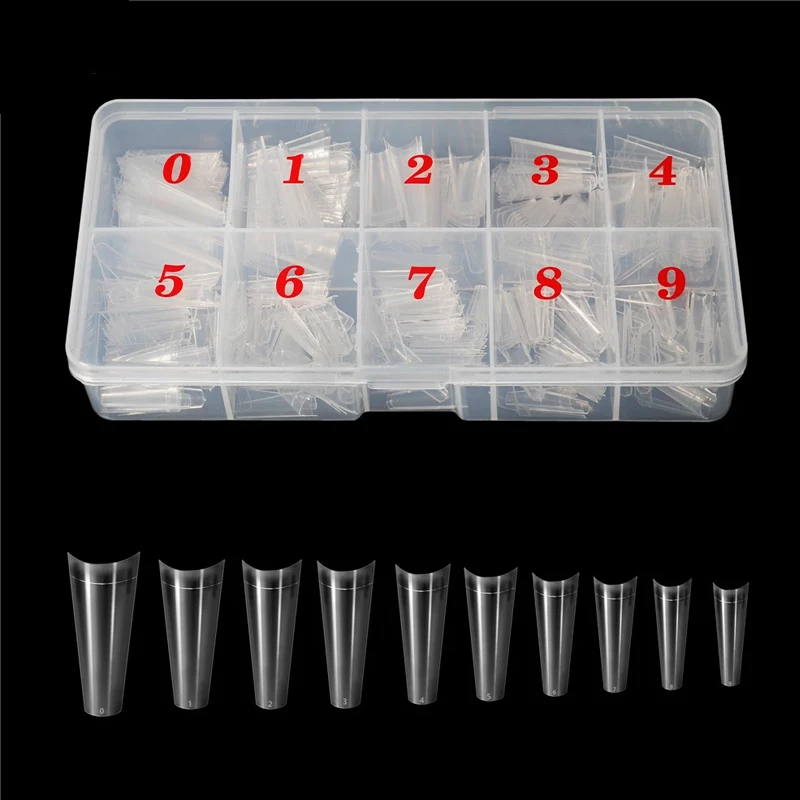 500/120pcs False Nail Tips Long Clear/Natural French Style DIY Nail Art Salon Acrylic Fake Nails Manicure For Nail Extension
500/120pcs False Nail Tips Long Clear/Natural French Style DIY Nail Art Salon Acrylic Fake Nails Manicure For Nail Extension