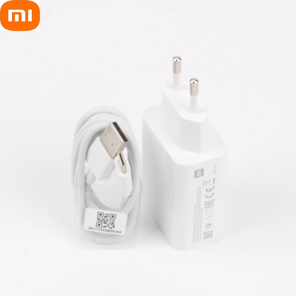 Original Xiaomi 27W Fast Charger QC 4.0 Turbo Adapter USB C Cable For Mi 9 10 9T Pro Max 3 Mix 3 A3 CC9 Redmi note 8 9 pro 8T 9s
Original Xiaomi 27W Fast Charger QC 4.0 Turbo Adapter USB C Cable For Mi 9 10 9T Pro Max 3 Mix 3 A3 CC9 Redmi note 8 9 pro 8T 9s