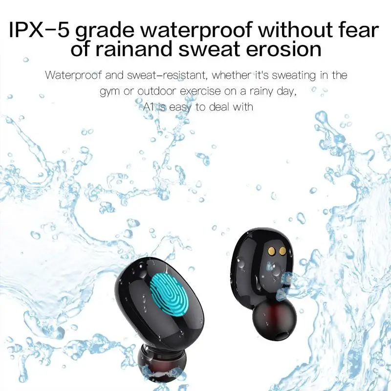 N23 Fingerprint Curved Side Cover TWS 5.1 Touch Bluetooth Headset Emergency Charging Auriculares Fone De Ouvido Earphone Earbuds
N23 Fingerprint Curved Side Cover TWS 5.1 Touch Bluetooth Headset Emergency Charging Auriculares Fone De Ouvido Earphone Earbuds