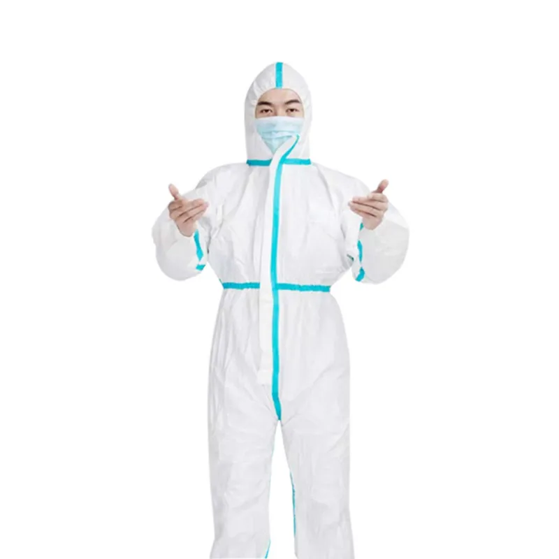 Professional Disposable Isolation Protective Clothing ppe protection suit Coverall Hazmat Suit Protection
Professional Disposable Isolation Protective Clothing ppe protection suit Coverall Hazmat Suit Protection