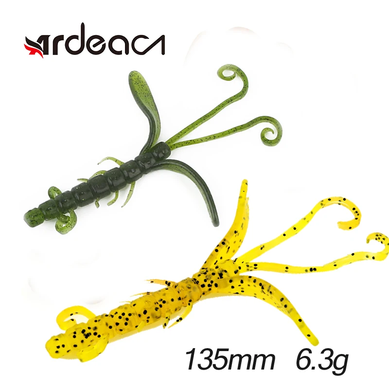 Ardea soft bait 135mm 6.3g fishing lure Swimbait eazyWobblers Pesca Silicone Tackle trout Carp Jigging bass pike winter
Ardea soft bait 135mm 6.3g fishing lure Swimbait eazyWobblers Pesca Silicone Tackle trout Carp Jigging bass pike winter