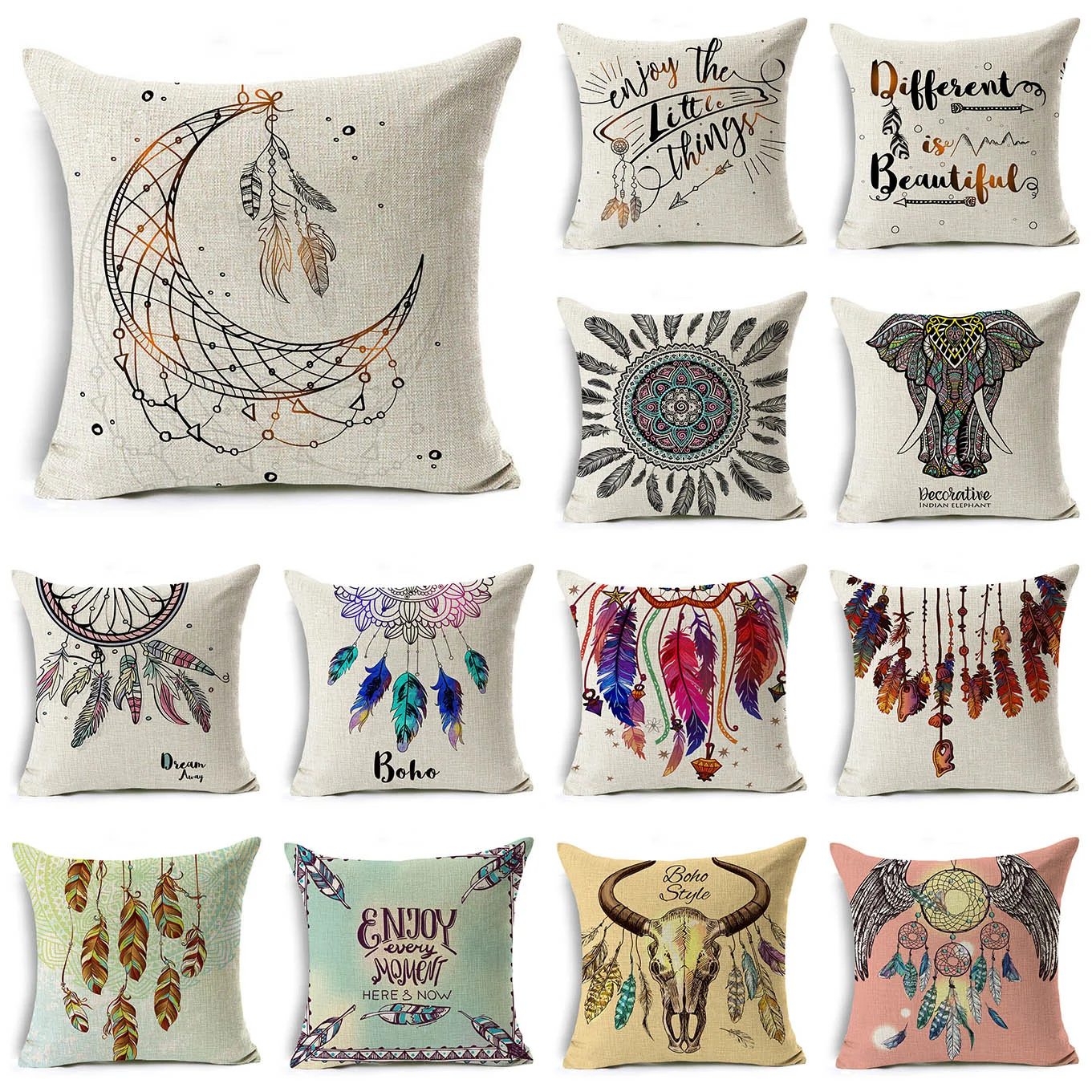 Mandala and Bohemian Style Cushion Cover Linen Pillow case Sofa Bed home christmas decoration funda cojin cojines 45x45cm
Mandala and Bohemian Style Cushion Cover Linen Pillow case Sofa Bed home christmas decoration funda cojin cojines 45x45cm
