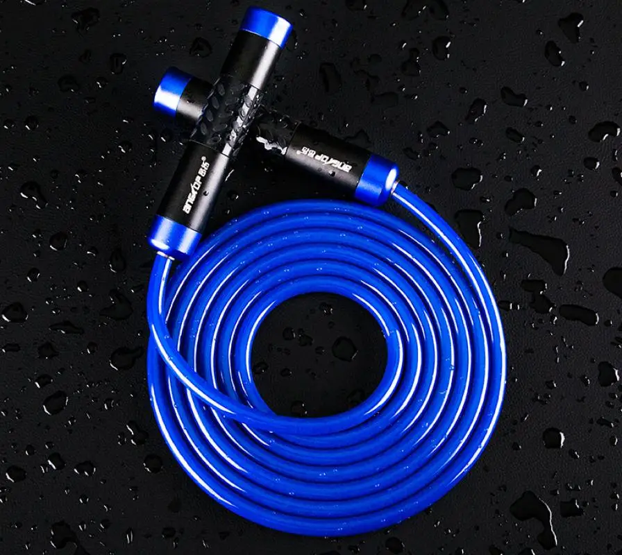 3M Jump Ropes Cable Adjustable Length Weighted Jump Skipping Rope Fast Speed Crossfit Training Boxing Sports Cardio Exercise 
3M Jump Ropes Cable Adjustable Length Weighted Jump Skipping Rope Fast Speed Crossfit Training Boxing Sports Cardio Exercise