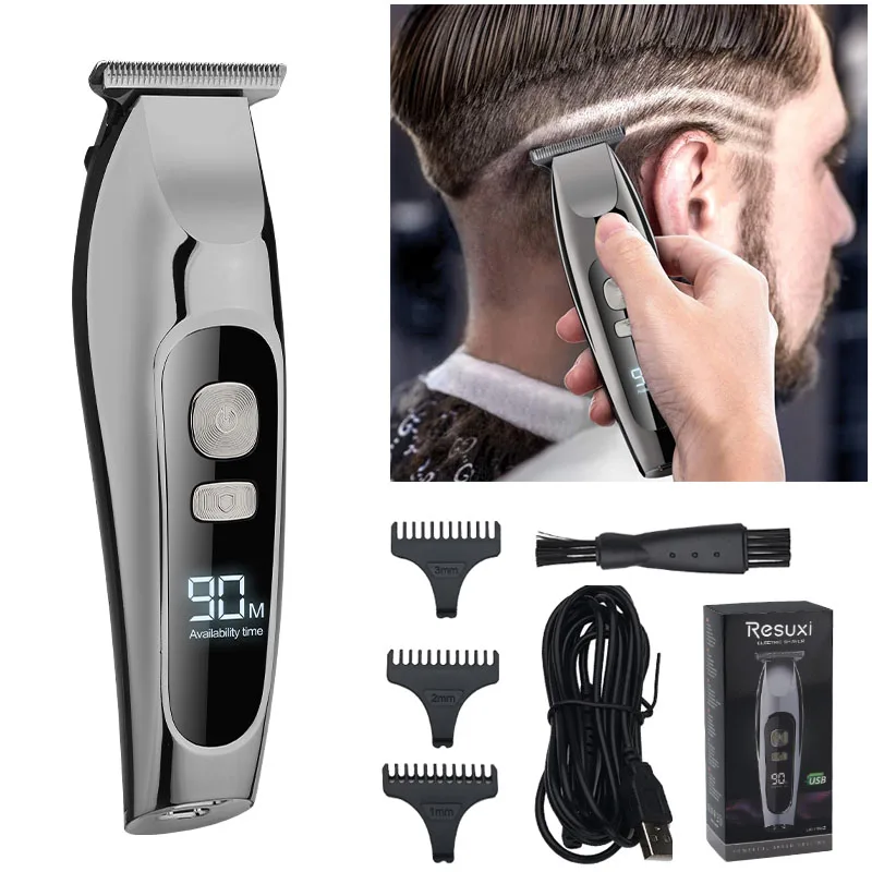 Beard Shaver Trimer For Men Barber Hair Shaving Electric Hair Clipper Rechargeable Low Noise Hair Trimmer Hair Cutting Machine
Beard Shaver Trimer For Men Barber Hair Shaving Electric Hair Clipper Rechargeable Low Noise Hair Trimmer Hair Cutting Machine