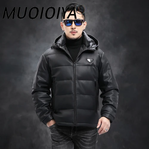 2022 Winter Hooded Leather Jackets Genuine Sheepskin Coat 90% White Duck Down Jacket Men's Clothing Abrigo Hombre Gmm455
2022 Winter Hooded Leather Jackets Genuine Sheepskin Coat 90% White Duck Down Jacket Men's Clothing Abrigo Hombre Gmm455