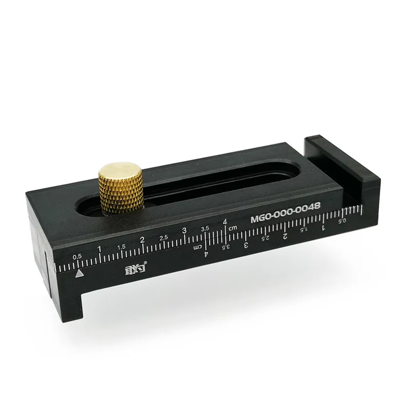 Woodworking Line Ruler Aluminum Alloy Depth Measuring Ruler Sawtooth Ruler Marking Gap Gauge Measuring Tool w/ Scale
Woodworking Line Ruler Aluminum Alloy Depth Measuring Ruler Sawtooth Ruler Marking Gap Gauge Measuring Tool w/ Scale