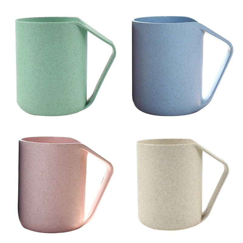 Wheat Straw Plastic Coffee Cups Mug with Handles Dishwasher Microwave Safe Unbreakable Lightweight Eco-friendly BPA Free
Wheat Straw Plastic Coffee Cups Mug with Handles Dishwasher Microwave Safe Unbreakable Lightweight Eco-friendly BPA Free