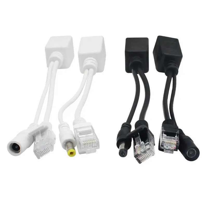 POE Adapter cable Injector Splitter Kit Tape Screened Passive Power Over Ethernet12-48v Synthesizer Separator Combiner
POE Adapter cable Injector Splitter Kit Tape Screened Passive Power Over Ethernet12-48v Synthesizer Separator Combiner