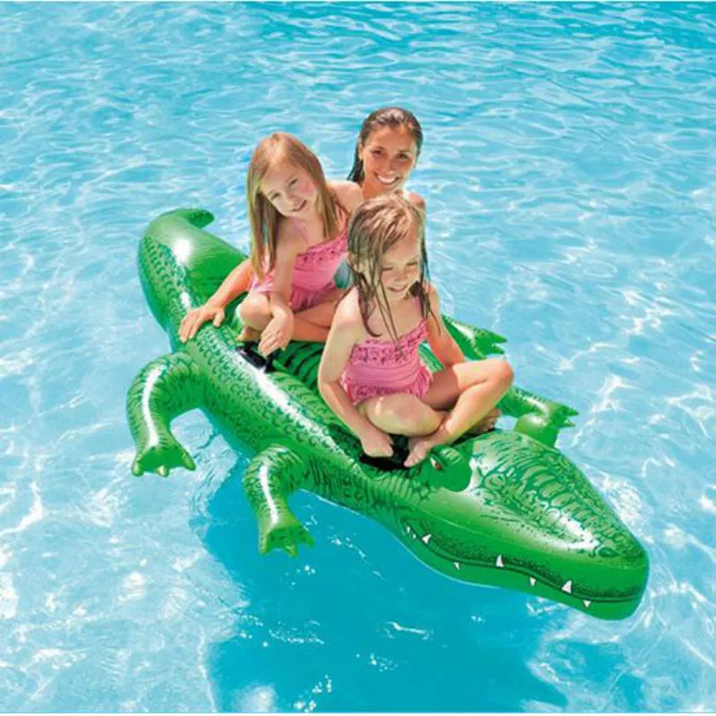 

Горячая Распродажа летнего отпуска детский под кожу крокодила, раздувные игры для плавания pool.168 * 86/203*114 надувные игры для купания