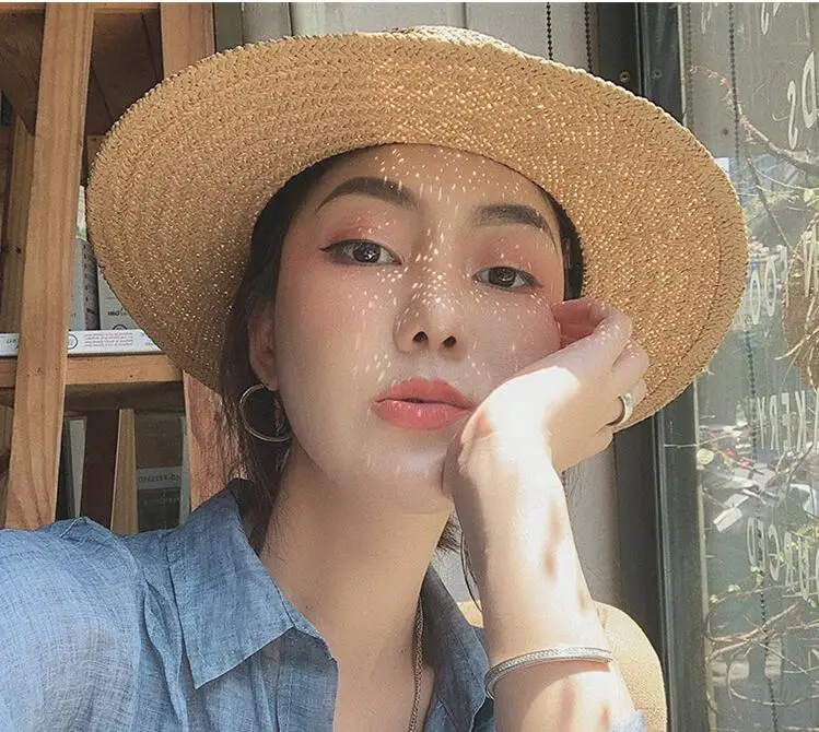 Ladies Handmade Natural Straw Hat Summer Beach Sun Hat for Women Men Panama Cap Fashion Protetion Visor Boat Hats
Ladies Handmade Natural Straw Hat Summer Beach Sun Hat for Women Men Panama Cap Fashion Protetion Visor Boat Hats