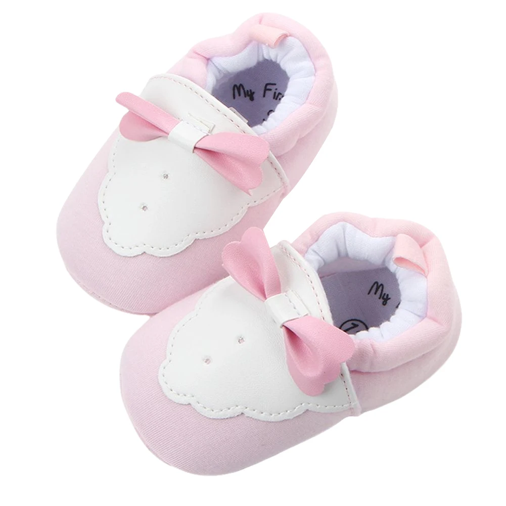 Newborn Boys Girls Baby Shoes Autumn Winter Warm Non-Skid Soft Sole Cotton First Walkers Shoes Slippers with Bow Tie 0-18M
Newborn Boys Girls Baby Shoes Autumn Winter Warm Non-Skid Soft Sole Cotton First Walkers Shoes Slippers with Bow Tie 0-18M