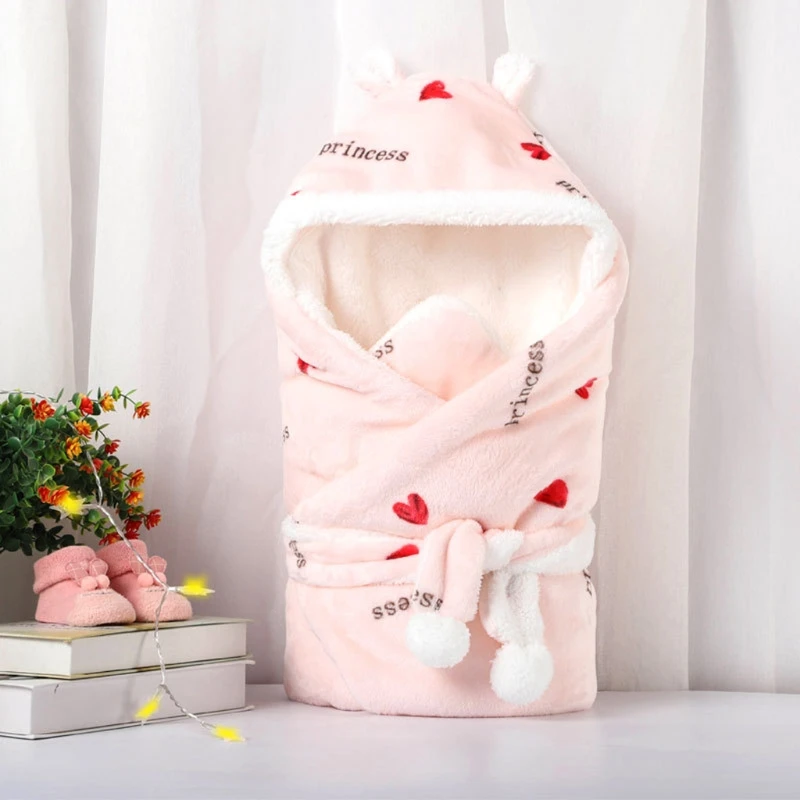 Winter Baby Blanket Wrap Double Layer Fleece Baby Swaddle Sleeping Bag Bedding U50F
Winter Baby Blanket Wrap Double Layer Fleece Baby Swaddle Sleeping Bag Bedding U50F