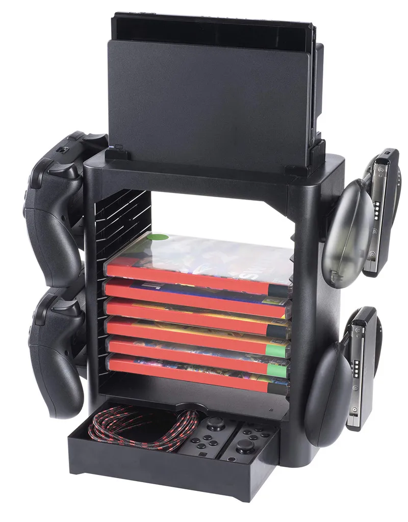 Console Accessories Case Storage Stand for Nintendo Switch Nintendoswitch Game CD Disc Joycon Pro Controller Holder Tower
Console Accessories Case Storage Stand for Nintendo Switch Nintendoswitch Game CD Disc Joycon Pro Controller Holder Tower