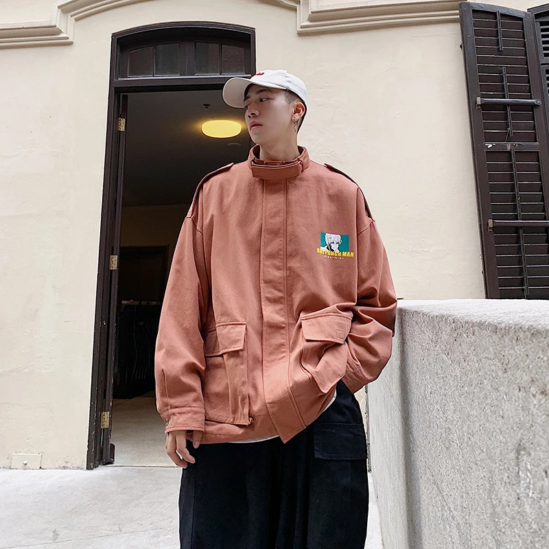 2019 Early Autumn New Korean Version Of Harajuku Leisure College Wind Letter Printing Single-breasted Jacket Streetwear
2019 Early Autumn New Korean Version Of Harajuku Leisure College Wind Letter Printing Single-breasted Jacket Streetwear