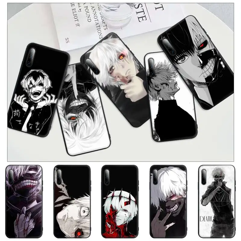 Tokyo Ghoul Kaneki Ken Black Rubber Cell Phone Cover Case For Huawei Y6 Y7 Y9 Prime 2019 Y9s Mate 10 20 40 Pro Lite Nova 5t
Tokyo Ghoul Kaneki Ken Black Rubber Cell Phone Cover Case For Huawei Y6 Y7 Y9 Prime 2019 Y9s Mate 10 20 40 Pro Lite Nova 5t