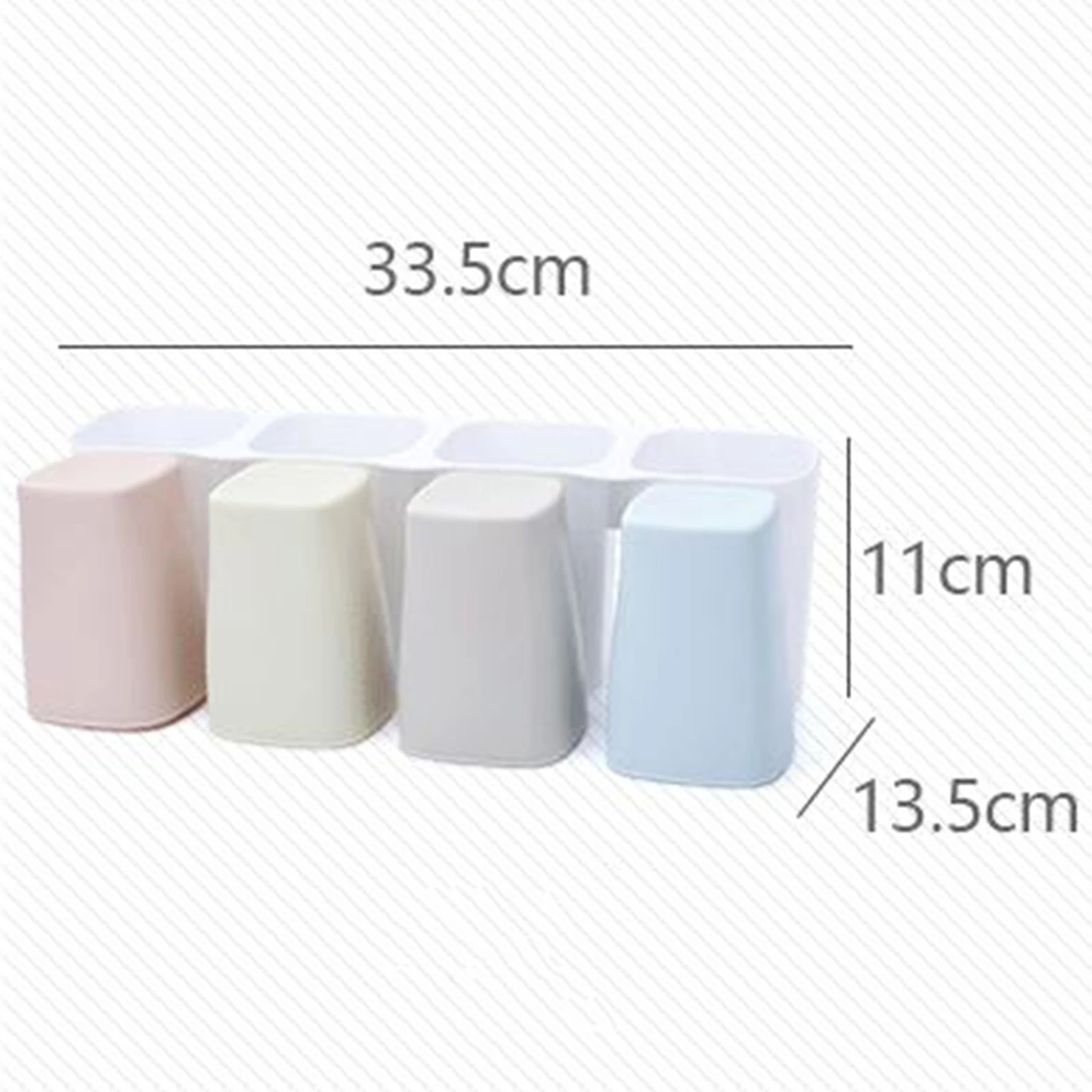 Toothbrush Holder Multifunctional Wall Mounted Space-Saving Toothbrush Slot Toothpaste Cosmetic Organizer for Bathroom Washroom
Toothbrush Holder Multifunctional Wall Mounted Space-Saving Toothbrush Slot Toothpaste Cosmetic Organizer for Bathroom Washroom