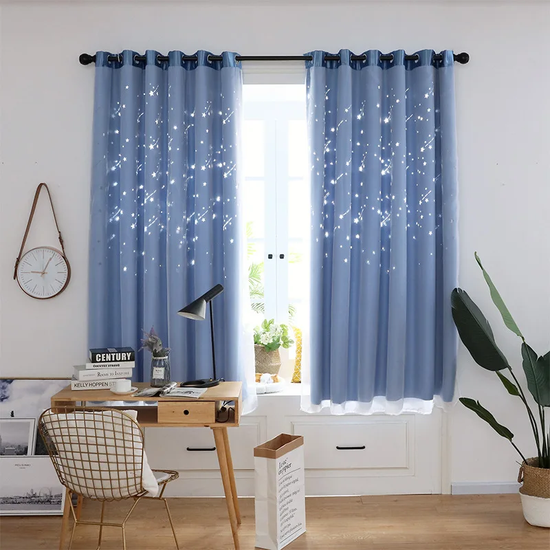 Hollowed Out Meteor Shading Curtain Living Room Bedroom Simple And Fresh Shading Curtain Fashion Modern Soft Curtain
Hollowed Out Meteor Shading Curtain Living Room Bedroom Simple And Fresh Shading Curtain Fashion Modern Soft Curtain