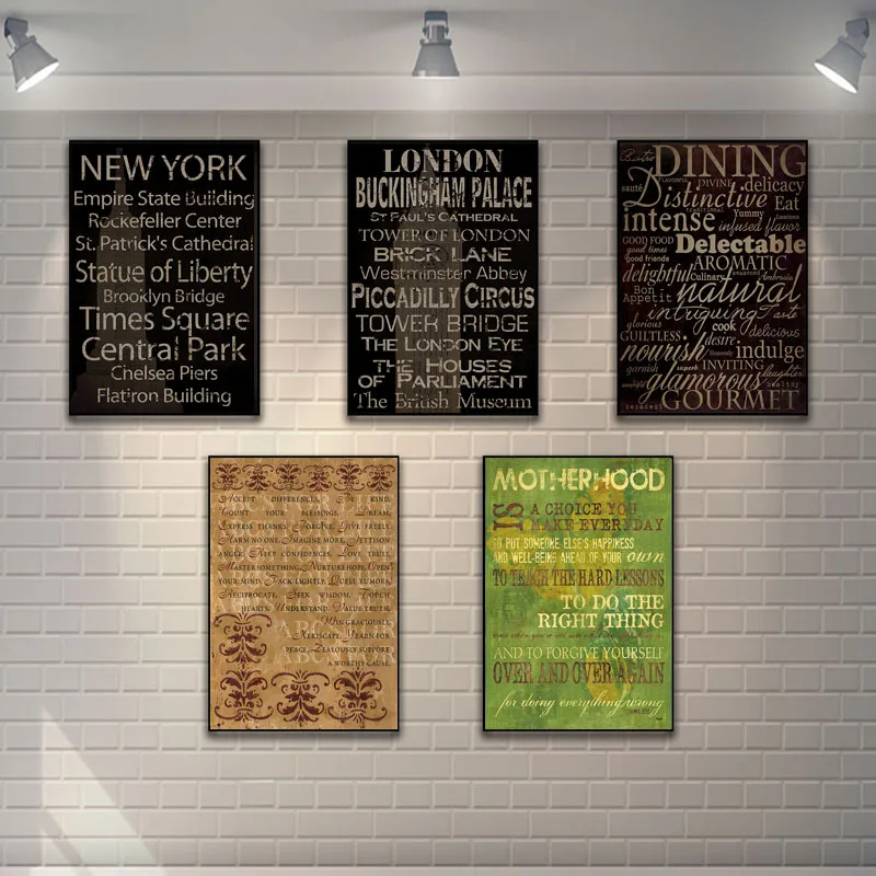 European and American Abstract industrial style creative English alphabet decorative painting living room bedroom wall mural
European and American Abstract industrial style creative English alphabet decorative painting living room bedroom wall mural