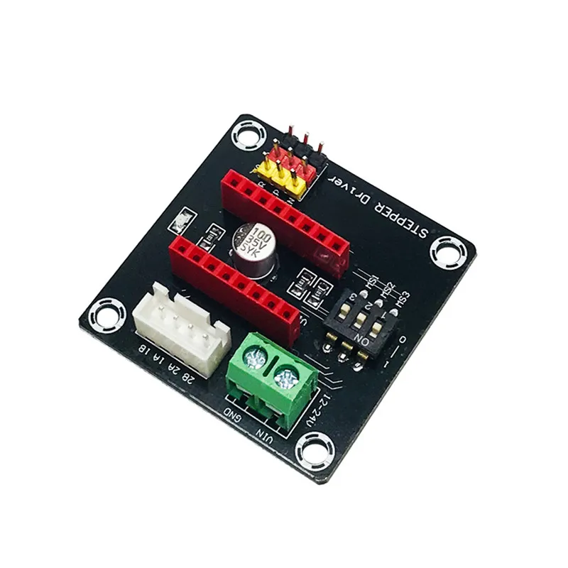 3D printer 42 stepper motor driver expansion board DRV8825/A4988 stepper motor driver
3D printer 42 stepper motor driver expansion board DRV8825/A4988 stepper motor driver