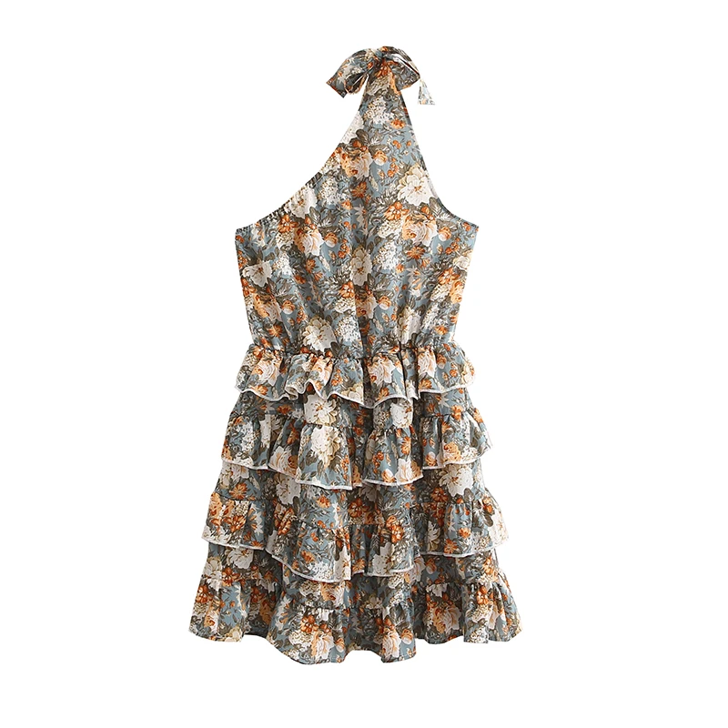MESTTRAF Women 2021 Sexy Flower Print Oblique Shoulder Mini Dress Vestidos Retro Sleeveless Slim Elegant Party Dress
MESTTRAF Women 2021 Sexy Flower Print Oblique Shoulder Mini Dress Vestidos Retro Sleeveless Slim Elegant Party Dress