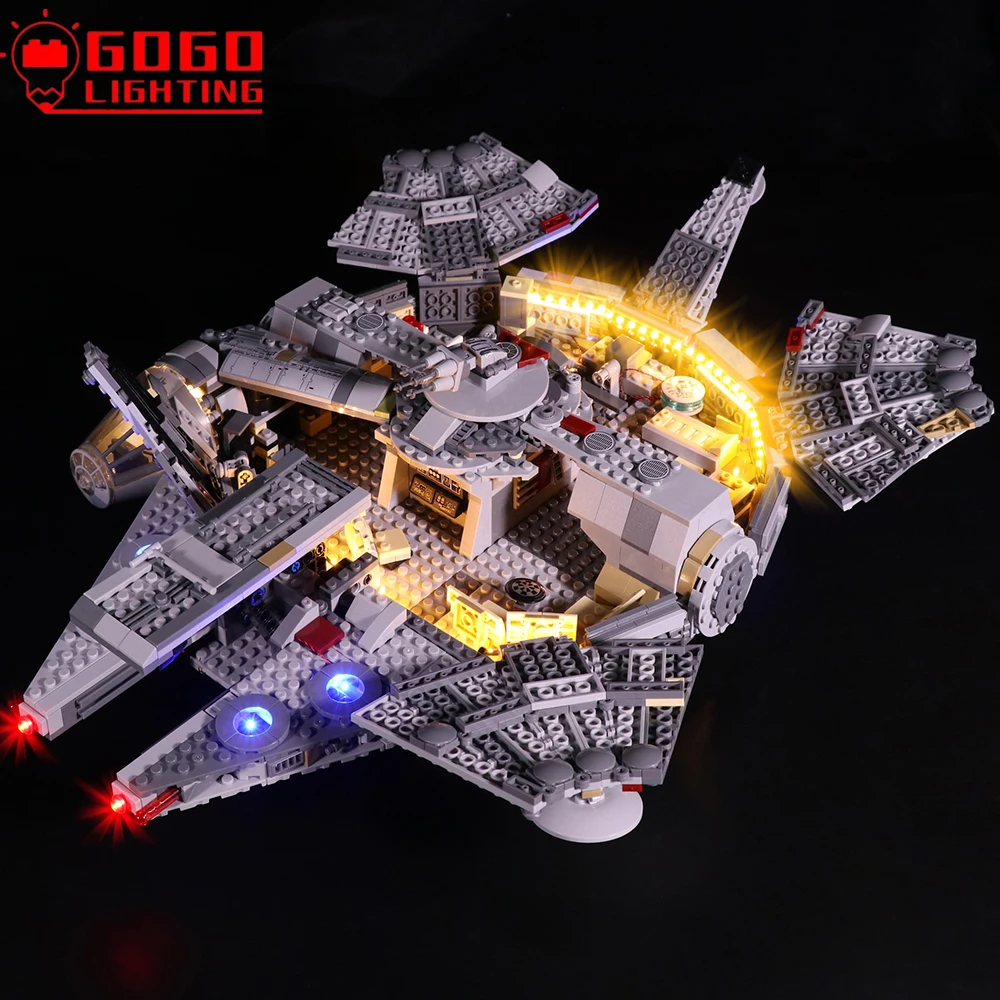 Led Light Kit For 75257 Star War Millennium Falcon Compatible With 75192 Toys For Children(Only Light)
Led Light Kit For 75257 Star War Millennium Falcon Compatible With 75192 Toys For Children(Only Light)