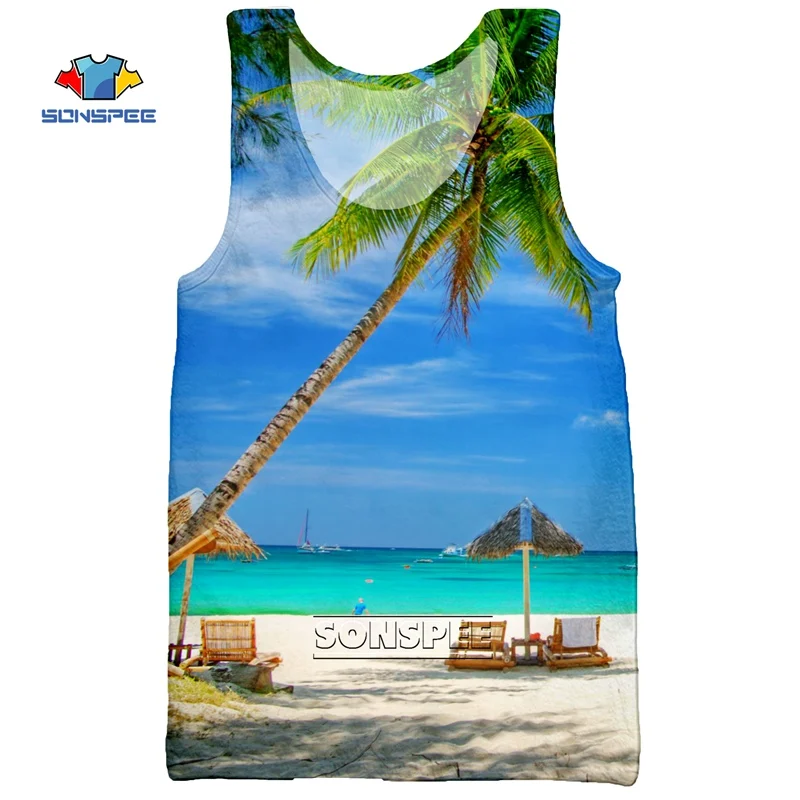 Tshirt 3D print Men Palm Tree top funny sea women casual Beach vest Anime fashion streetwear t shirt Harajuku sleeveless M05
Tshirt 3D print Men Palm Tree top funny sea women casual Beach vest Anime fashion streetwear t shirt Harajuku sleeveless M05
