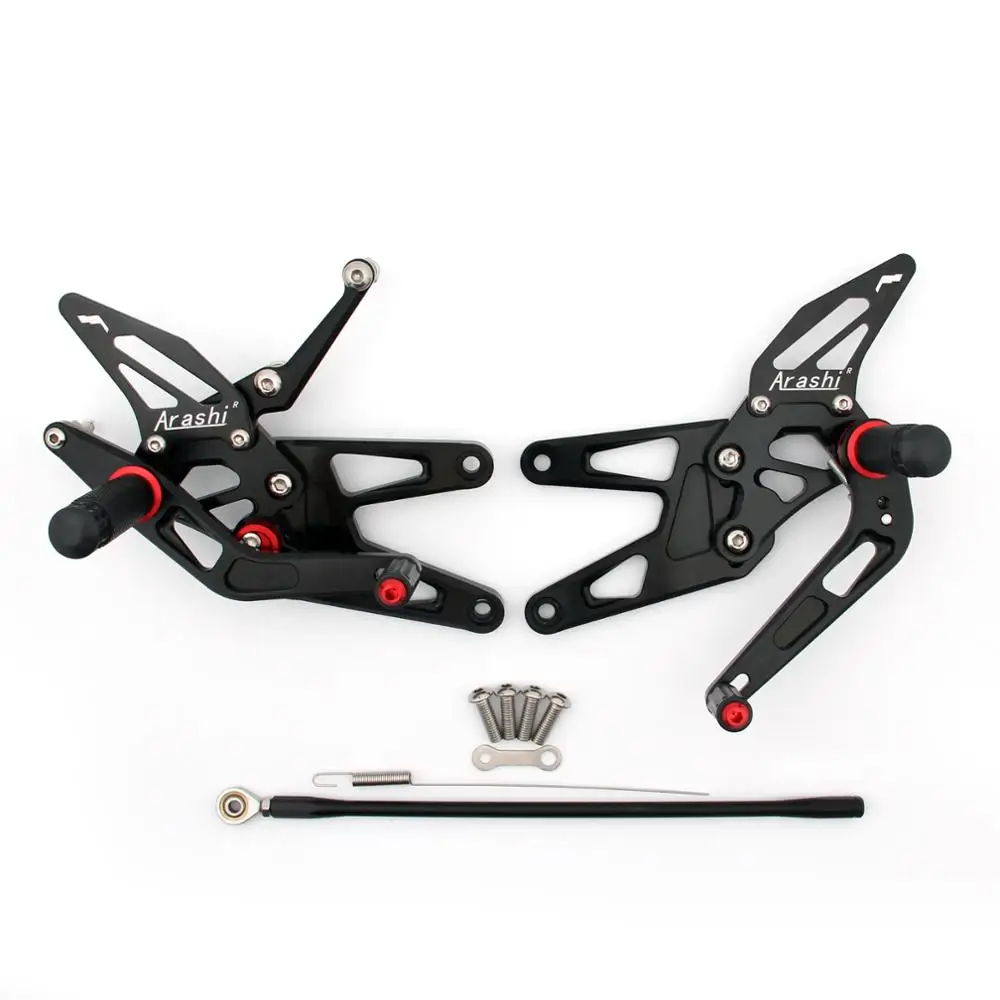 Areyourshop for Yamaha YZF R6 YZF-R6 2003-2005 Rearset Rear set Footpegs Adjustable Motorcycle Covers
Areyourshop for Yamaha YZF R6 YZF-R6 2003-2005 Rearset Rear set Footpegs Adjustable Motorcycle Covers