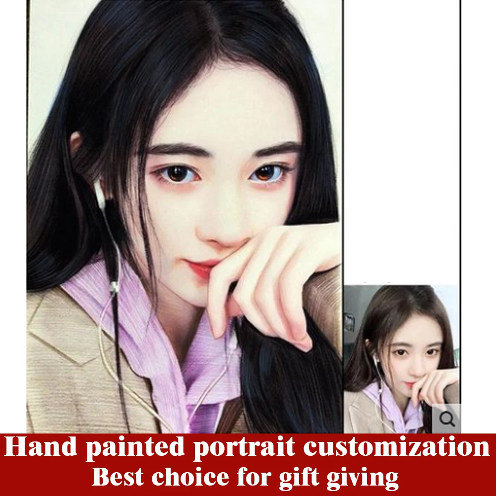 Custom Portrait Painting From Photo, Color lead painting, Hand Painted, Custom painting on canvas, Custom painting personalized
Custom Portrait Painting From Photo, Color lead painting, Hand Painted, Custom painting on canvas, Custom painting personalized