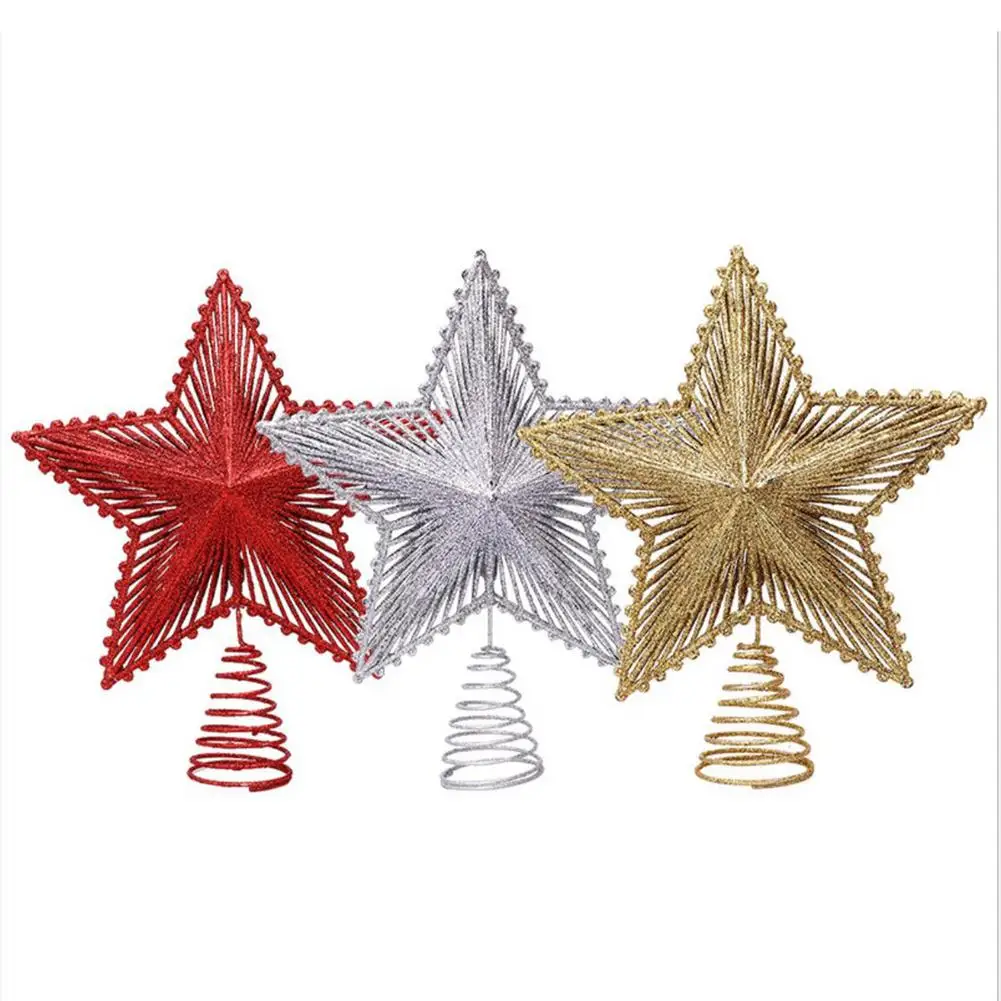 Gold Glitter Christmas Tree Topper Star With LED Lights Christmas Decor For Home Xmas Tree Top Navidad Ornaments New Year Decor
Gold Glitter Christmas Tree Topper Star With LED Lights Christmas Decor For Home Xmas Tree Top Navidad Ornaments New Year Decor