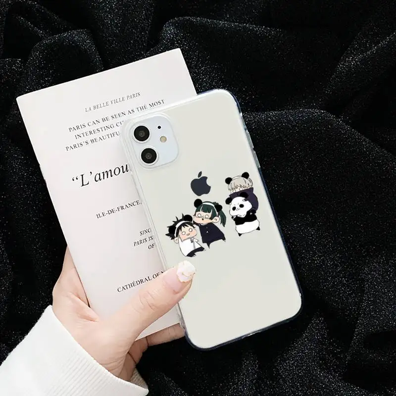Jujutsu Kaisen cute cartoon painting Phone Case Transparent for iPhone 6 7 8 11 12 s mini pro X XS XR MAX Plus cover funda shell
Jujutsu Kaisen cute cartoon painting Phone Case Transparent for iPhone 6 7 8 11 12 s mini pro X XS XR MAX Plus cover funda shell