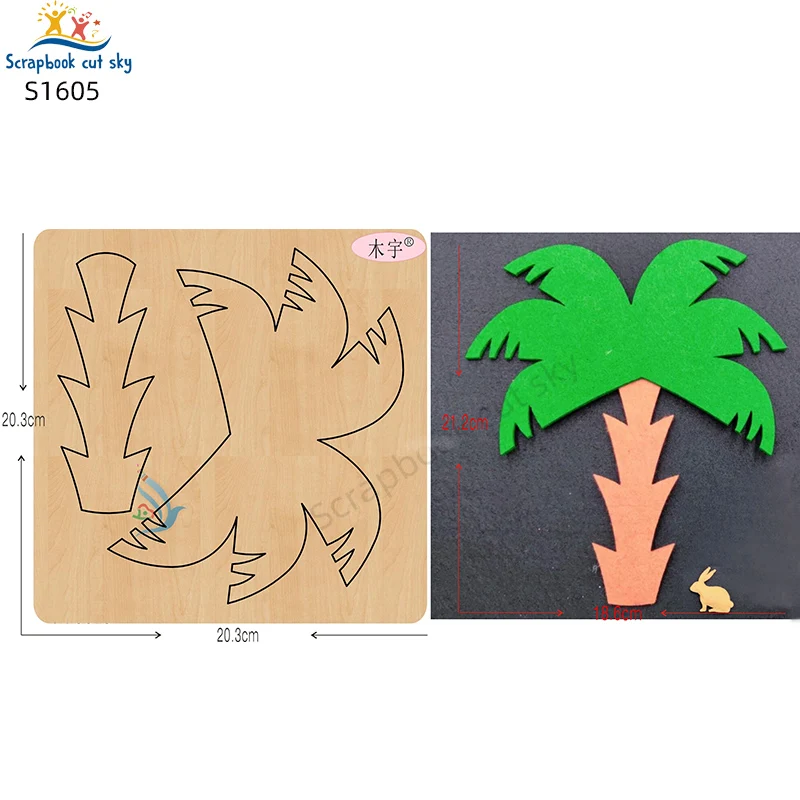 Beach Trees DIY S1605 Muyu Wooden Mold Scrapbook Cutting Dies Suitable For General-Purpose Medium-Sized MachinesIn The Market
Beach Trees DIY S1605 Muyu Wooden Mold Scrapbook Cutting Dies Suitable For General-Purpose Medium-Sized MachinesIn The Market