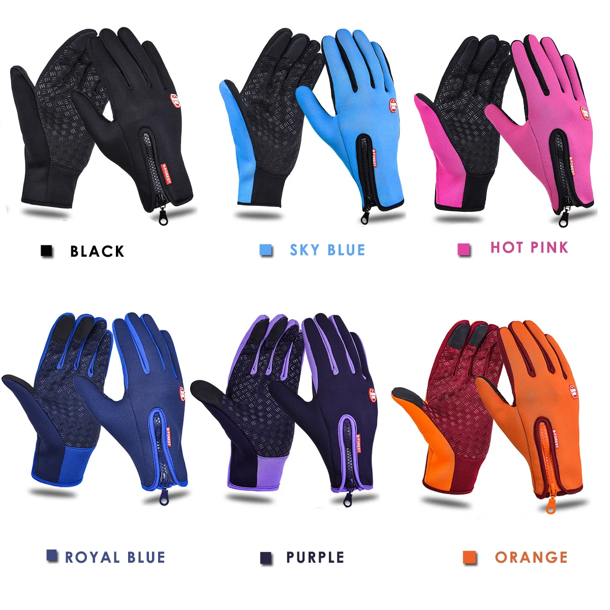 Mountain Bike Warm Gloves Sports Windproof Waterproof Touch Screen Winter Riding Full-finger Gloves Riding Equipment 
Mountain Bike Warm Gloves Sports Windproof Waterproof Touch Screen Winter Riding Full-finger Gloves Riding Equipment