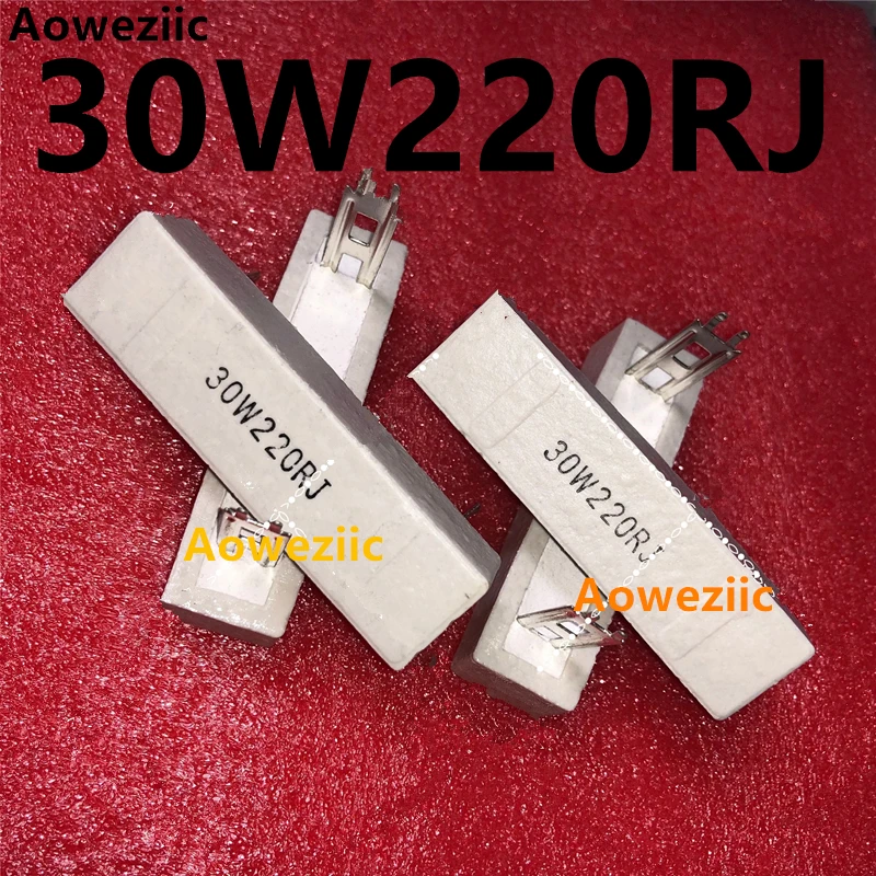 10Pcs 30W220RJ 30W 200 ohm +/- 5% Horizontal Cement Resistor 30W 220RJ Cement Resistance 30W220R 220OHM Ceramic Resistor Plug-In
10Pcs 30W220RJ 30W 200 ohm +/- 5% Horizontal Cement Resistor 30W 220RJ Cement Resistance 30W220R 220OHM Ceramic Resistor Plug-In