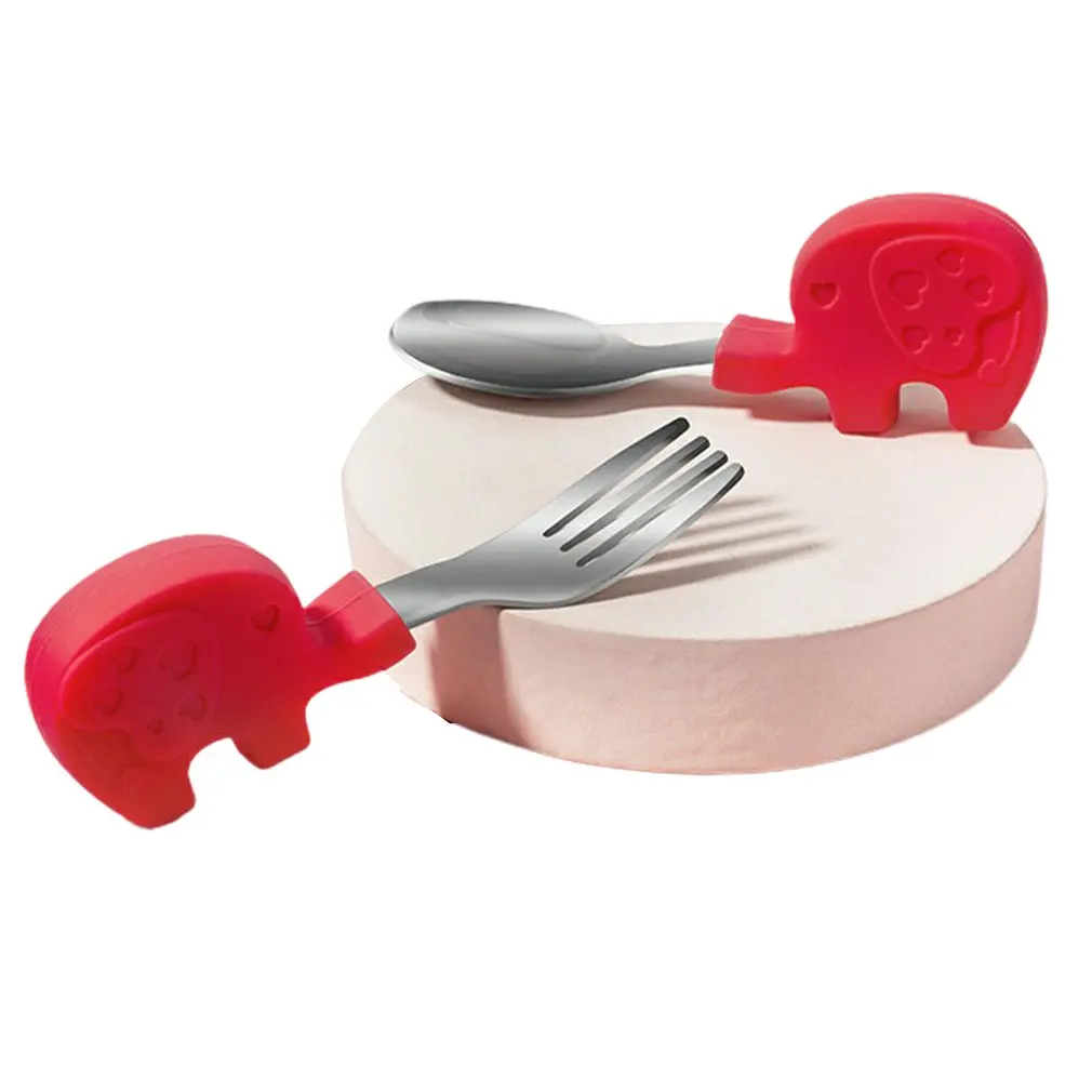Toddler Tableware Cartoon Infant Food Feeding Durable Spoon Fork Short Handle Children's Stainless Steel
Toddler Tableware Cartoon Infant Food Feeding Durable Spoon Fork Short Handle Children's Stainless Steel
