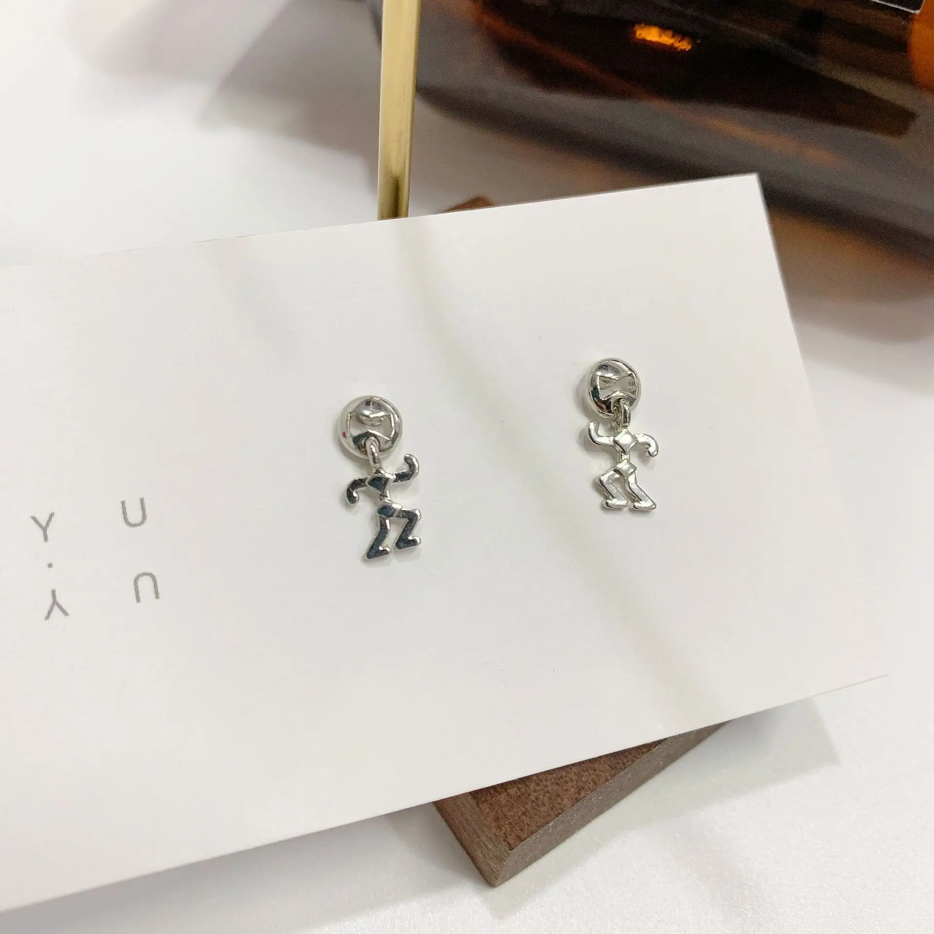 S925 Silver needle small earring personalized mini small earrings cute little shape student earrings exquisite gift and lucky
S925 Silver needle small earring personalized mini small earrings cute little shape student earrings exquisite gift and lucky