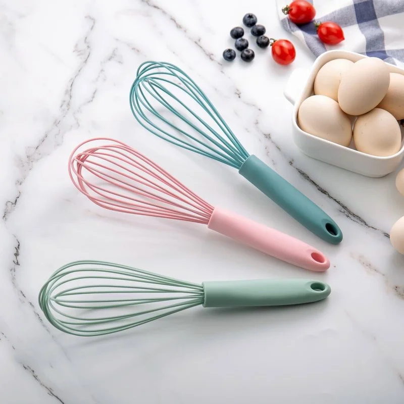 10 Inch Household Kitchen Silicone Egg Beater Multi-function Stirring Rod Manual Egg Beater Cake Baking Tool Accessories
10 Inch Household Kitchen Silicone Egg Beater Multi-function Stirring Rod Manual Egg Beater Cake Baking Tool Accessories