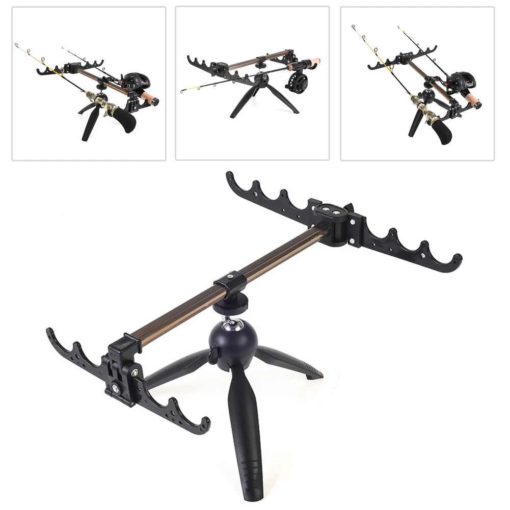 Collapsible Triangular Turret Bracket Fishing Rod Pod Tripod Foldable Aluminum Fishing Rod Rack Support Stand Pesca Fish Tackle
Collapsible Triangular Turret Bracket Fishing Rod Pod Tripod Foldable Aluminum Fishing Rod Rack Support Stand Pesca Fish Tackle